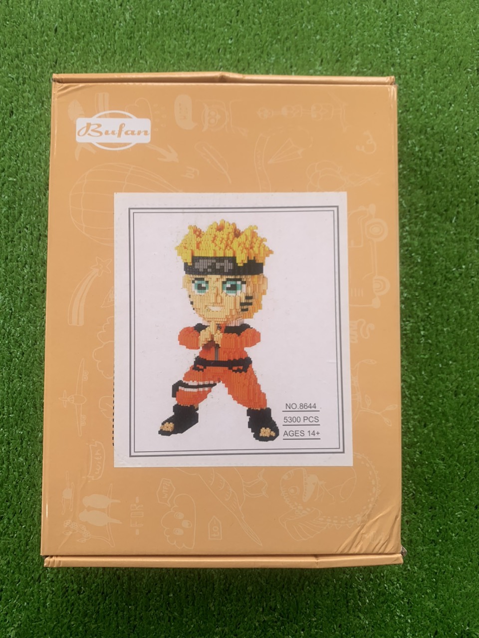 Bộ Mô Hình Đồ Chơi Lắp Ráp Xếp Hình 3D Nhân Vật Hoạt Hình Naruto