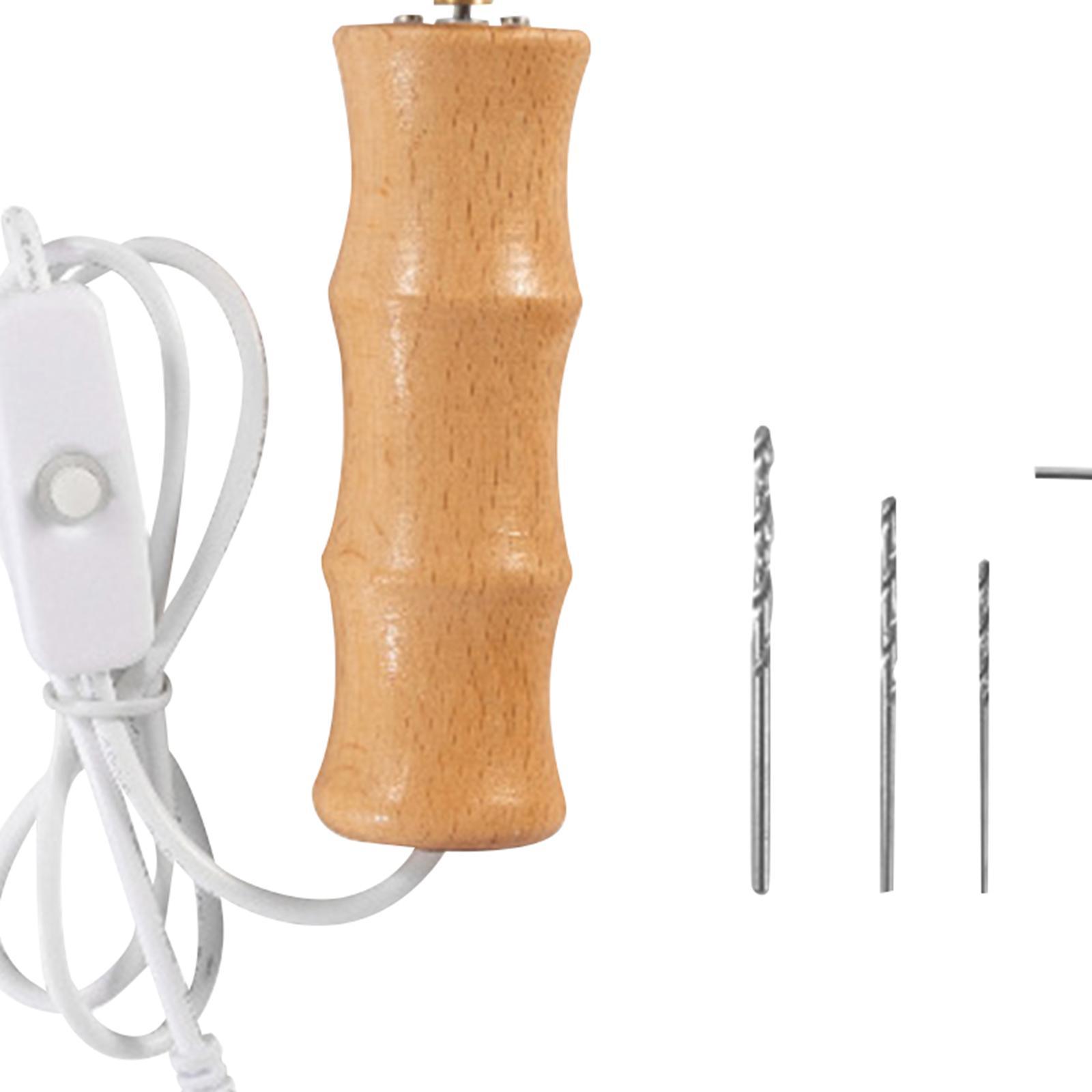 Electric Hand Drill Set Tool Wrench for Keychain Craft Polymer Clay