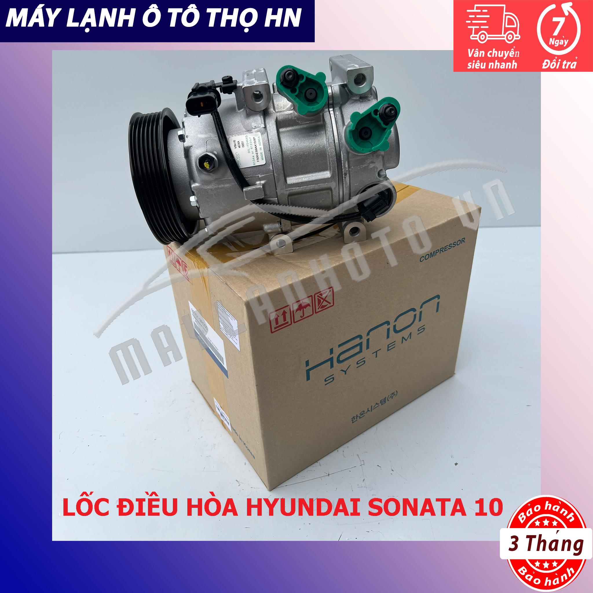 Lốc điều hòa Hyundai Sonata-Kia Optima 2009 2010 2011 2012 2013 xịn Hàn Quốc 09 10 11 12 13 97701-3R000