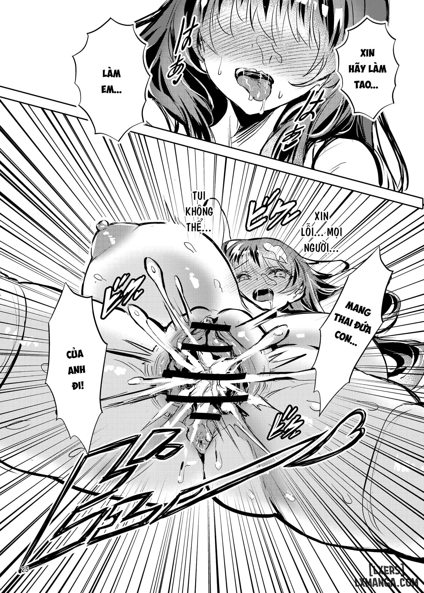 tôi đã làm người hùng mà mình ngưỡng mộ mang thai chapter 0 25