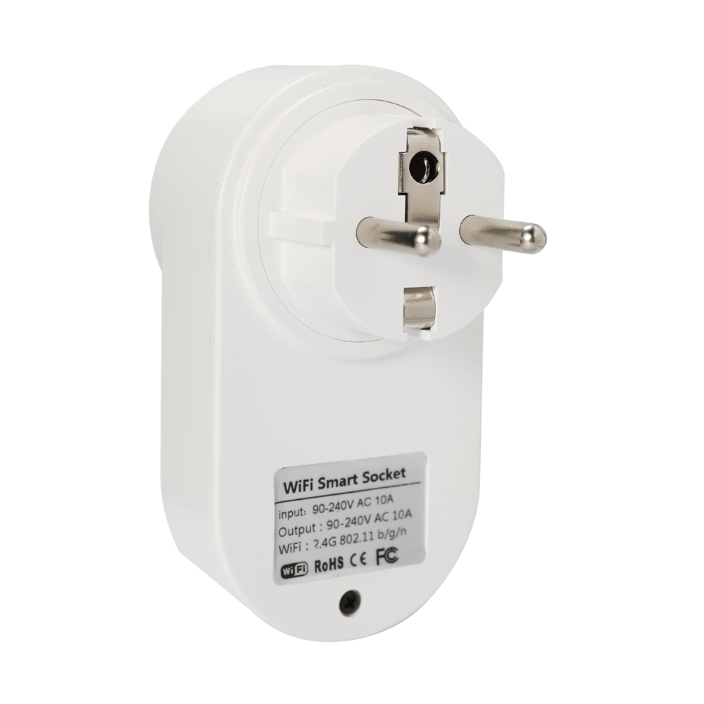 Ổ Cắm WiFi Thông Minh Ewelink Mini Eu Loại E Điều Khiển Từ Xa Bằng Điện Thoại Thông Minh Có Chức Năng Hẹn Giờ Bằng Giọng Nói