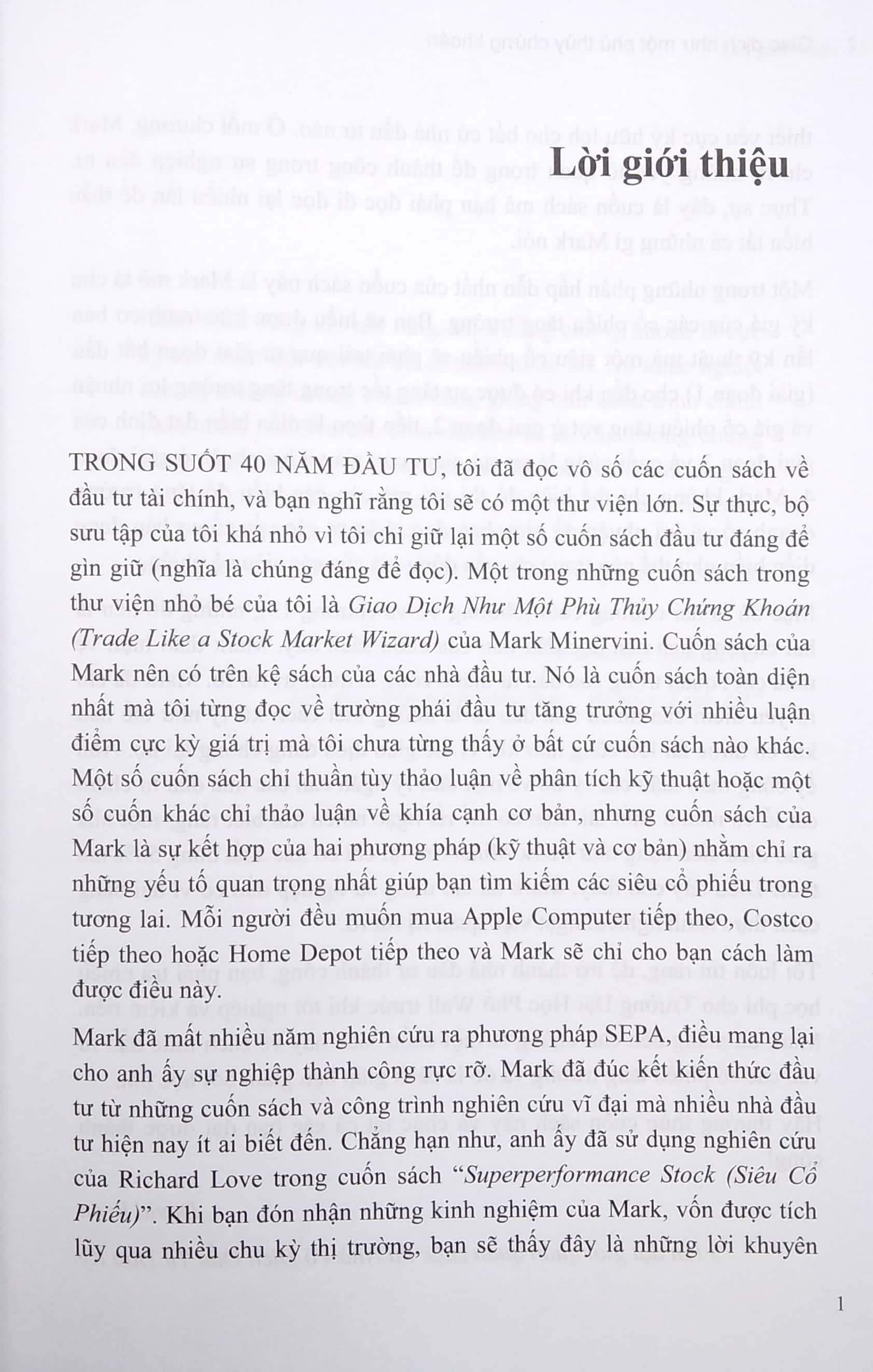 Giao Dịch Như Một Phù Thuỷ Chứng Khoán: Làm Thế Nào Để Trở Thành Nhà Giao Dịch Chứng Khoán Siêu Hạng Trên Mọi Thị Trường