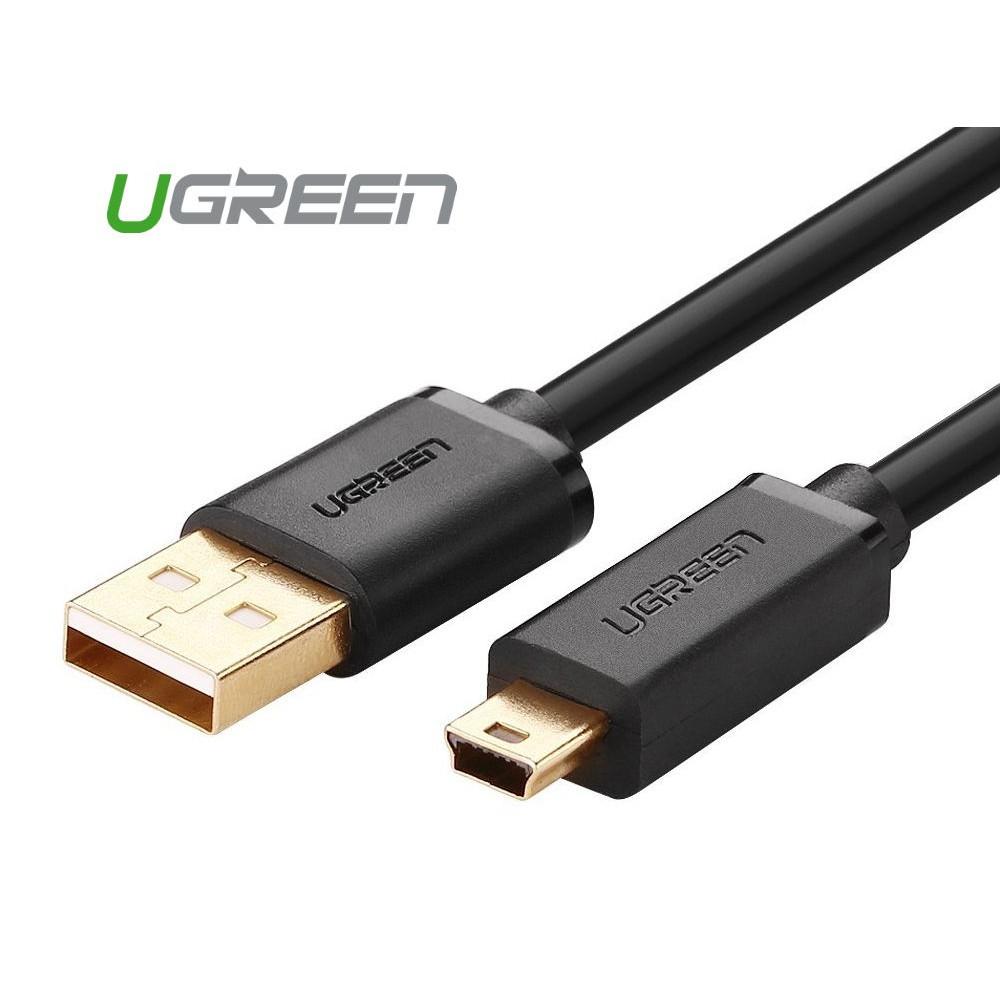 Cáp Mini Usb Ra Usb 2.0 Dài 0,5M Chính Hãng Ugreen 10354,10355