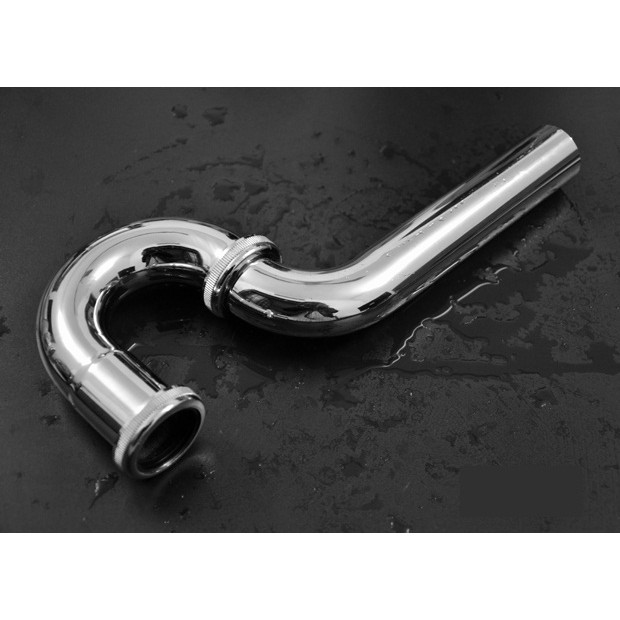 Bộ xi phông và ống xả Lavabo đồng mạ crom-XP01