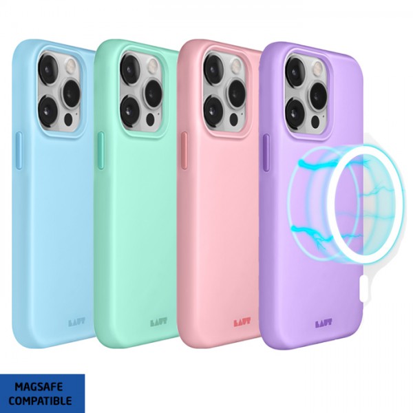 Ốp Lưng iPhone Dành cho 13/Pro/Pro Max Hiệu LAUT Huex Pastels -Hàng chính hãng