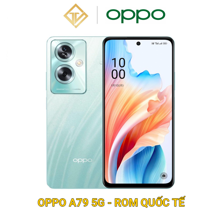 Điện thoại OPPO A79 5G (4GB/128GB) Màn hình 6.7&quot;, Sạc nhanh 33W , Rom tiếng việt - Bản nội địa Nhật - Hàng nhập khẩu