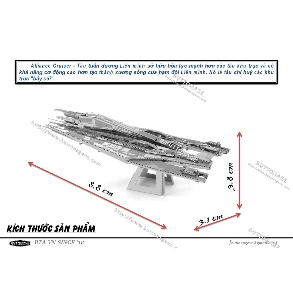 Mô Hình Lắp Ráp 3d Phi Thuyền Alliance Cruiser