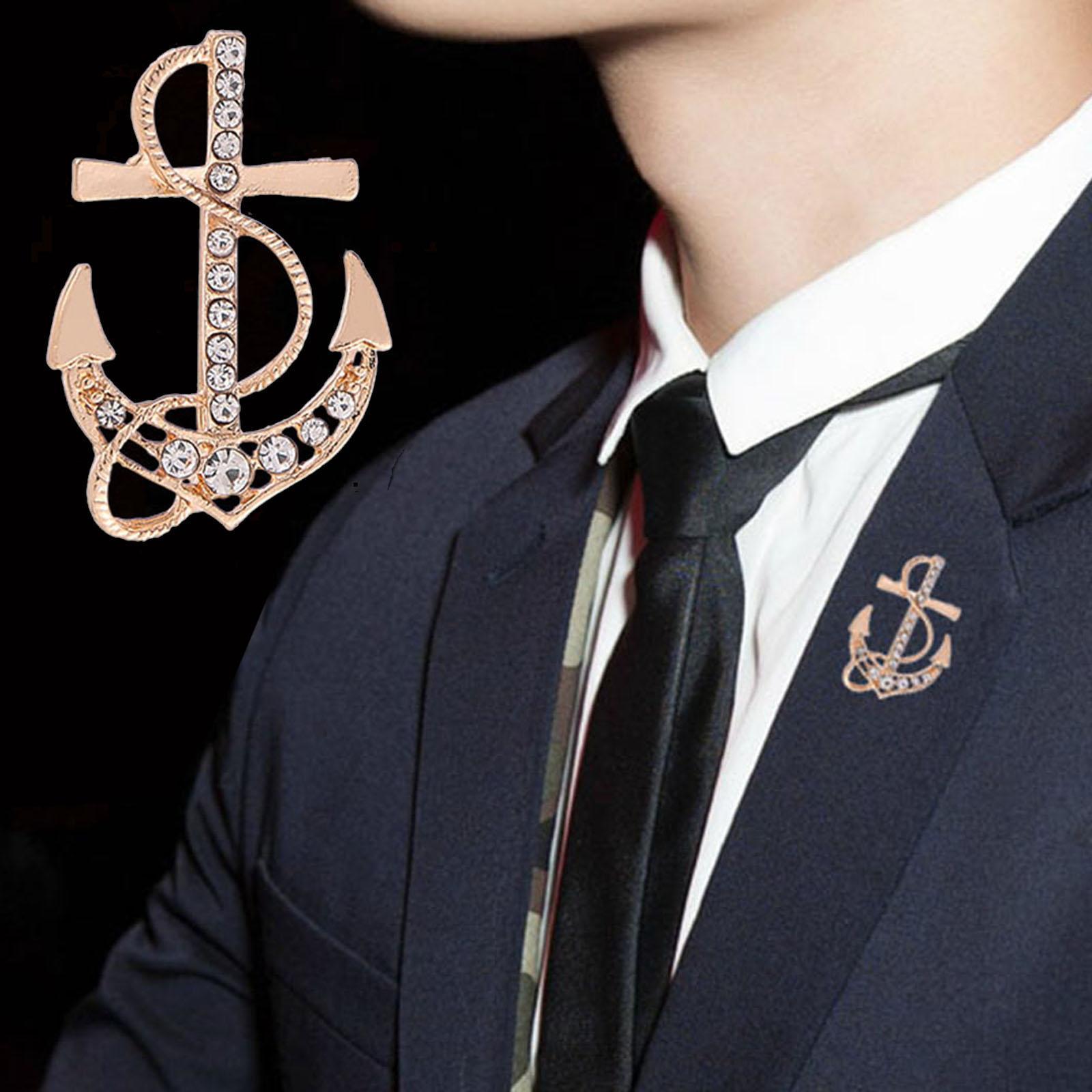 Anchor Brooch Luxurious 's Accessories for Ceremony Scarf Dance