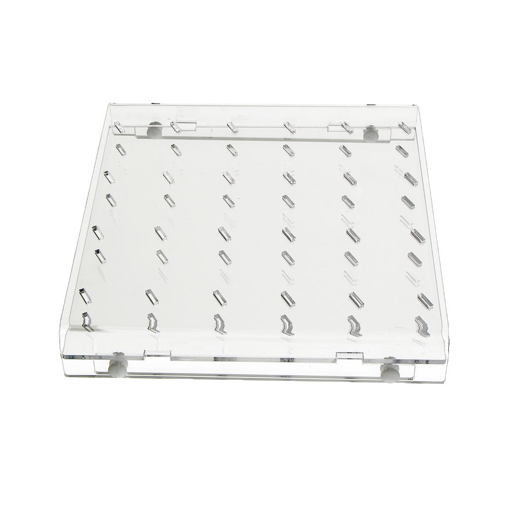 2 Pcs Acrylic Ice Pop Display Stand for Wedding Bakery Shop Decor Clear