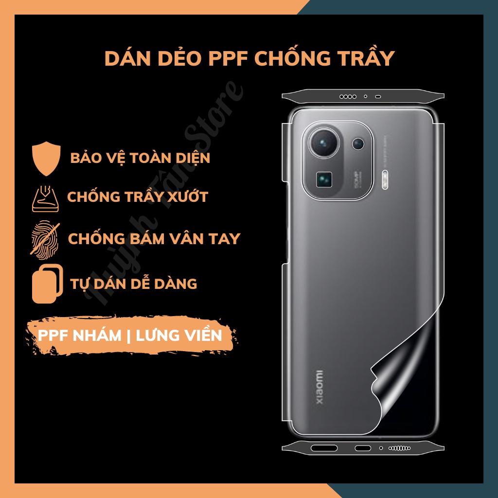 Dán dẻo PPF Mi 11 Pro 5G trong suốt hoặc nhám , chống trầy xướt, giữ nguyên vẻ đẹp ban đầu