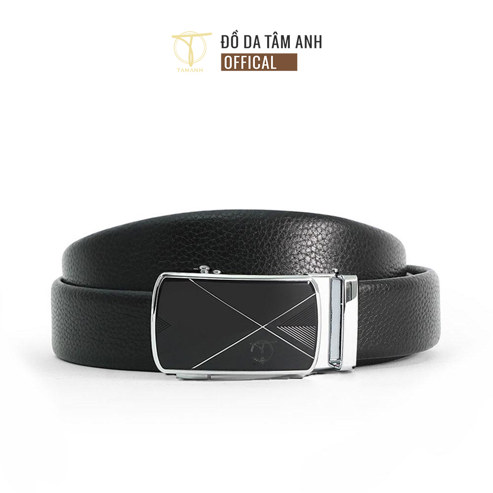 Dây nịt nam Tâm Anh D390-202011 da bò thật khoá lăn đẹp
