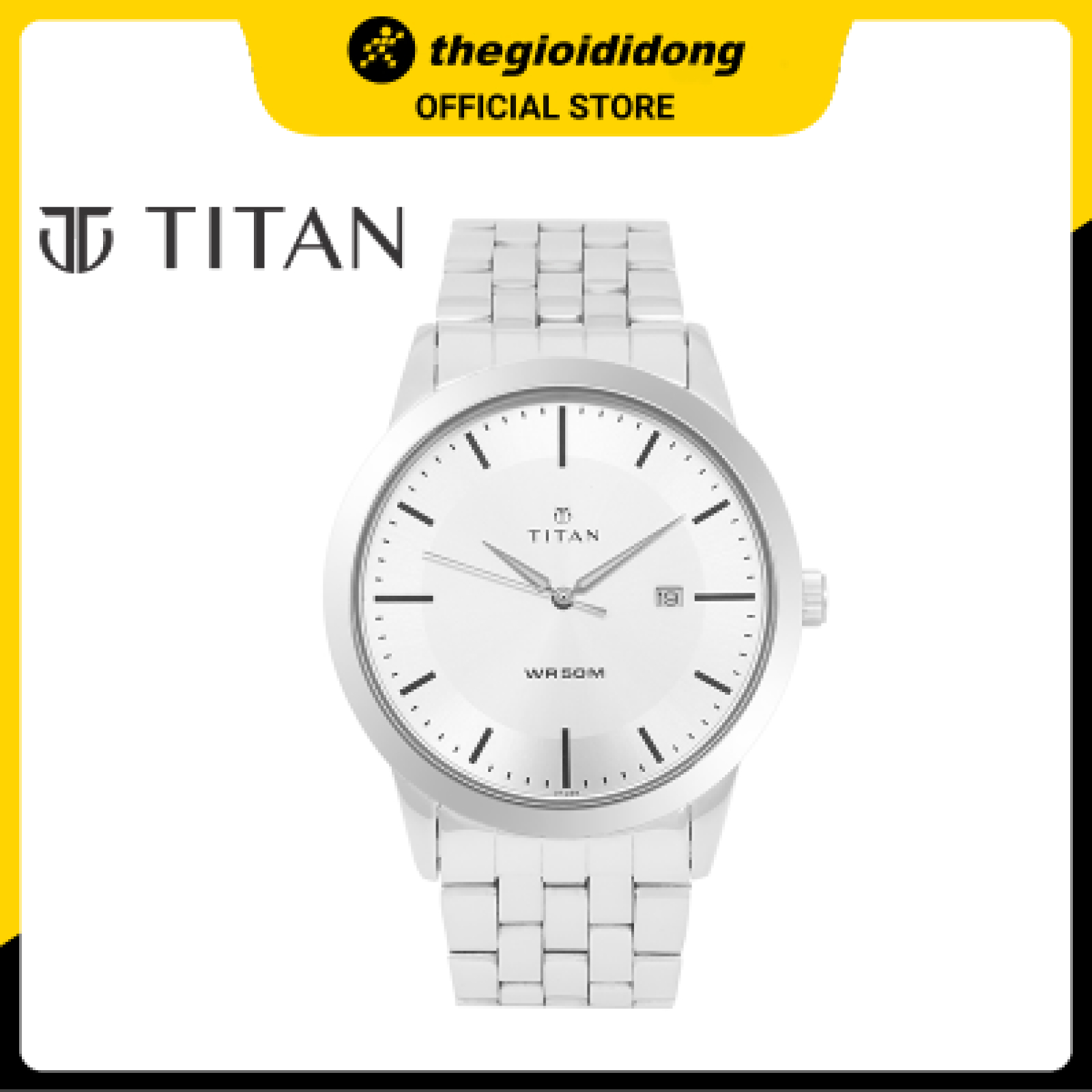 Đồng Hồ Nam Dây Kim Loại Titan 1584SM03