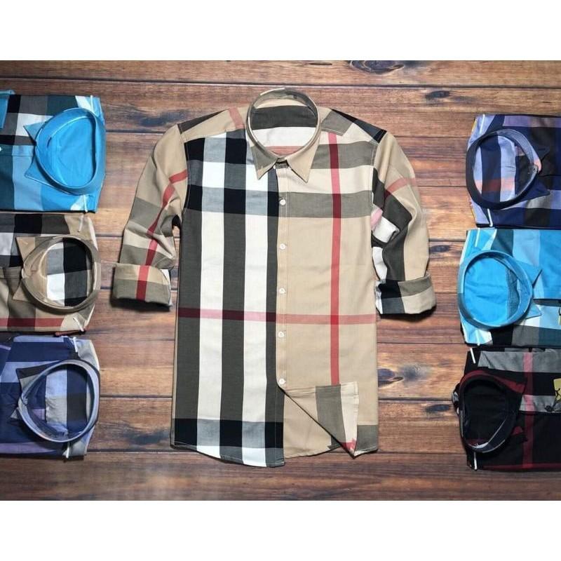 Áo sơ mi nam nữ dài tay Bbrr cao cấp