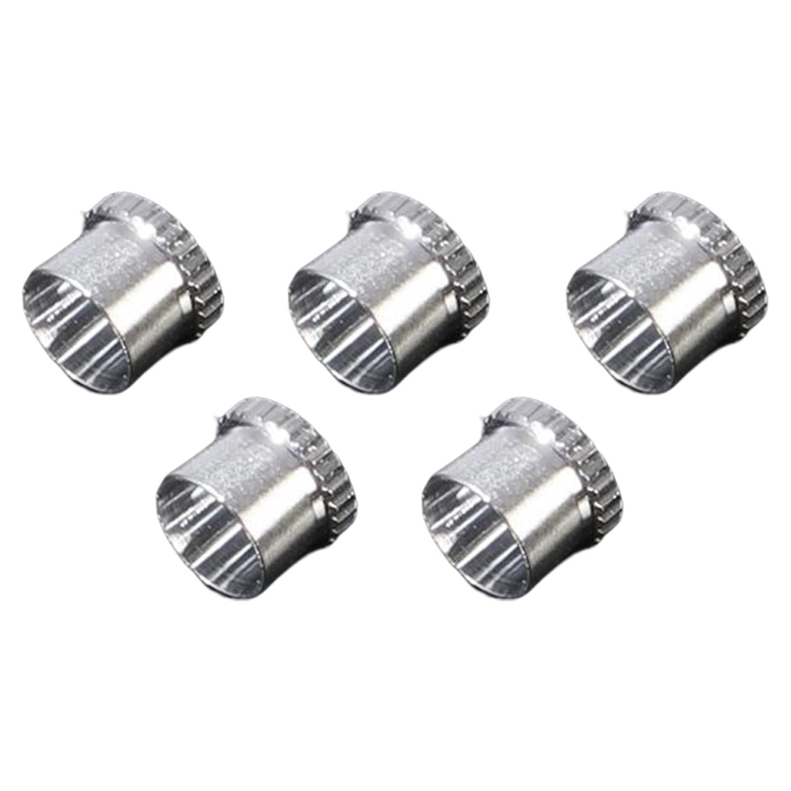 5Pcs Spray Tips Cover Nozzle Caps Durable Airbrush Caps Dust Cap for Painting Airbrush Sprayer Makeup Nail art cakes decorating