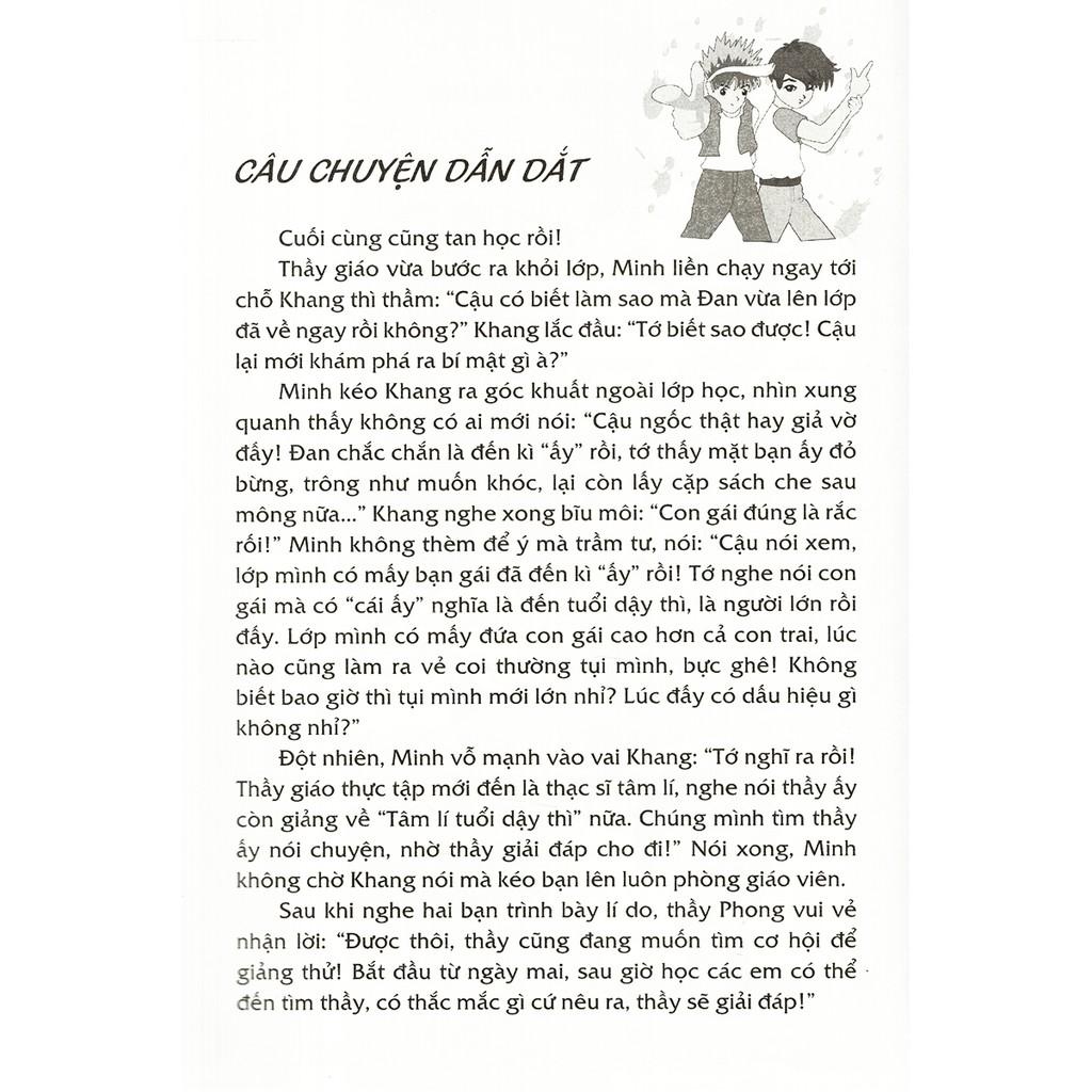 Sách - Cẩm nang dậy thì dành cho bạn trai