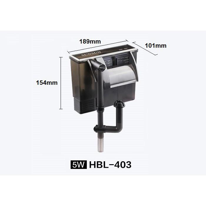 LỌC THÁC Lọc Treo hồ cá SUNSUN HBL-403