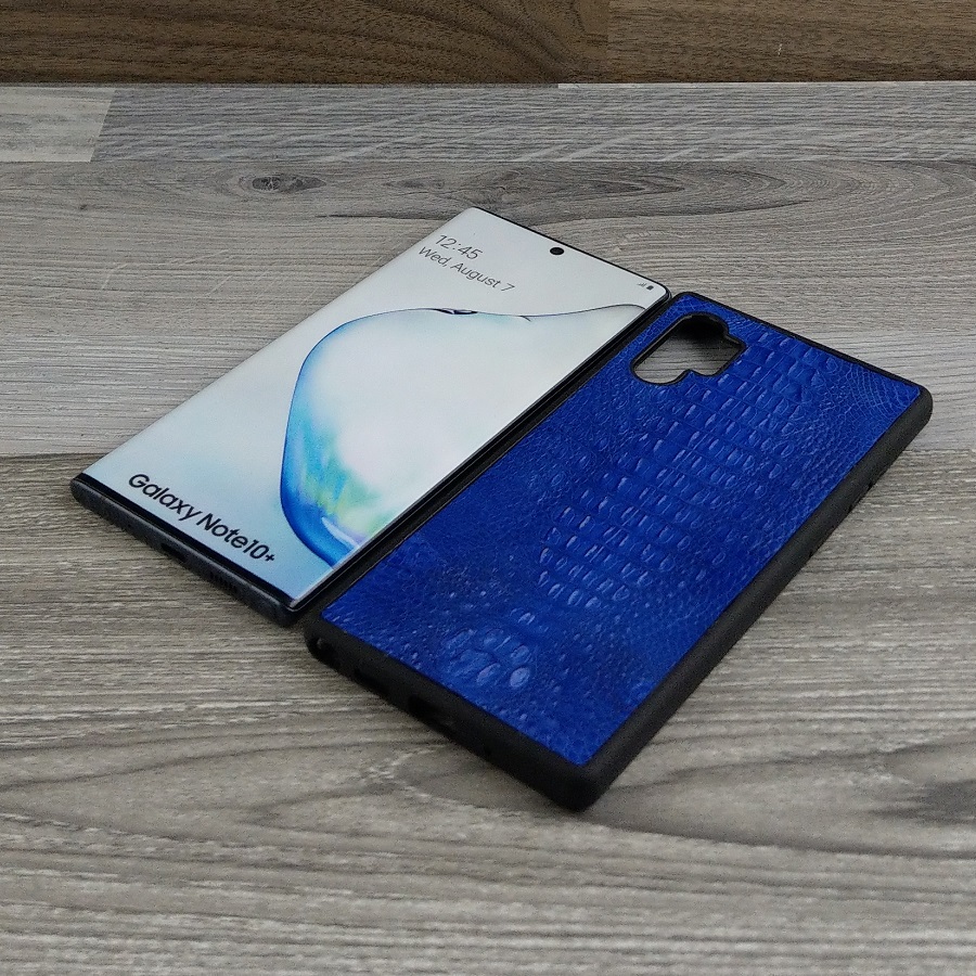 Ốp Lưng dành cho Samsung Galaxy Note 10 plus Da Cá Sấu Có Gù