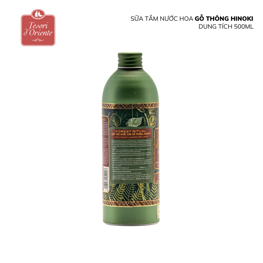 Sữa tắm Tesori d’Oriente Gỗ Thông Hinoki 500ml