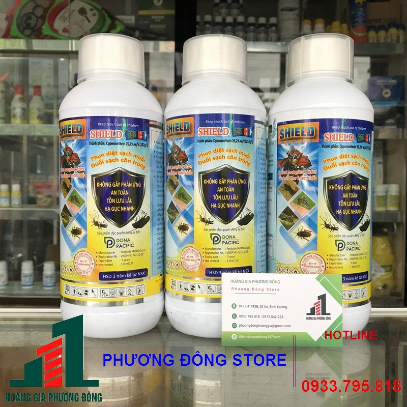 Thuốc diệt muỗi và côn trùng Shield 252ec-100ml