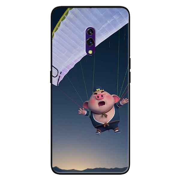 Ốp lưng in cho Oppo K3 Mẫu Heo Bay