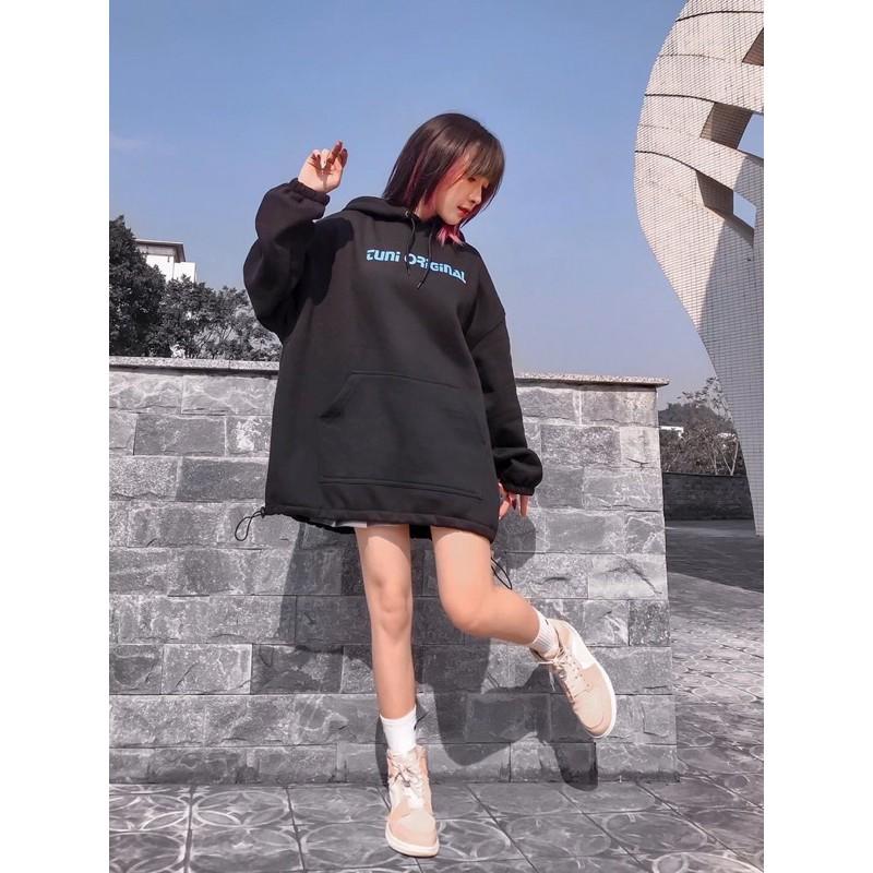 Áo khoác hoodie nỉ ulzzang nam nữ