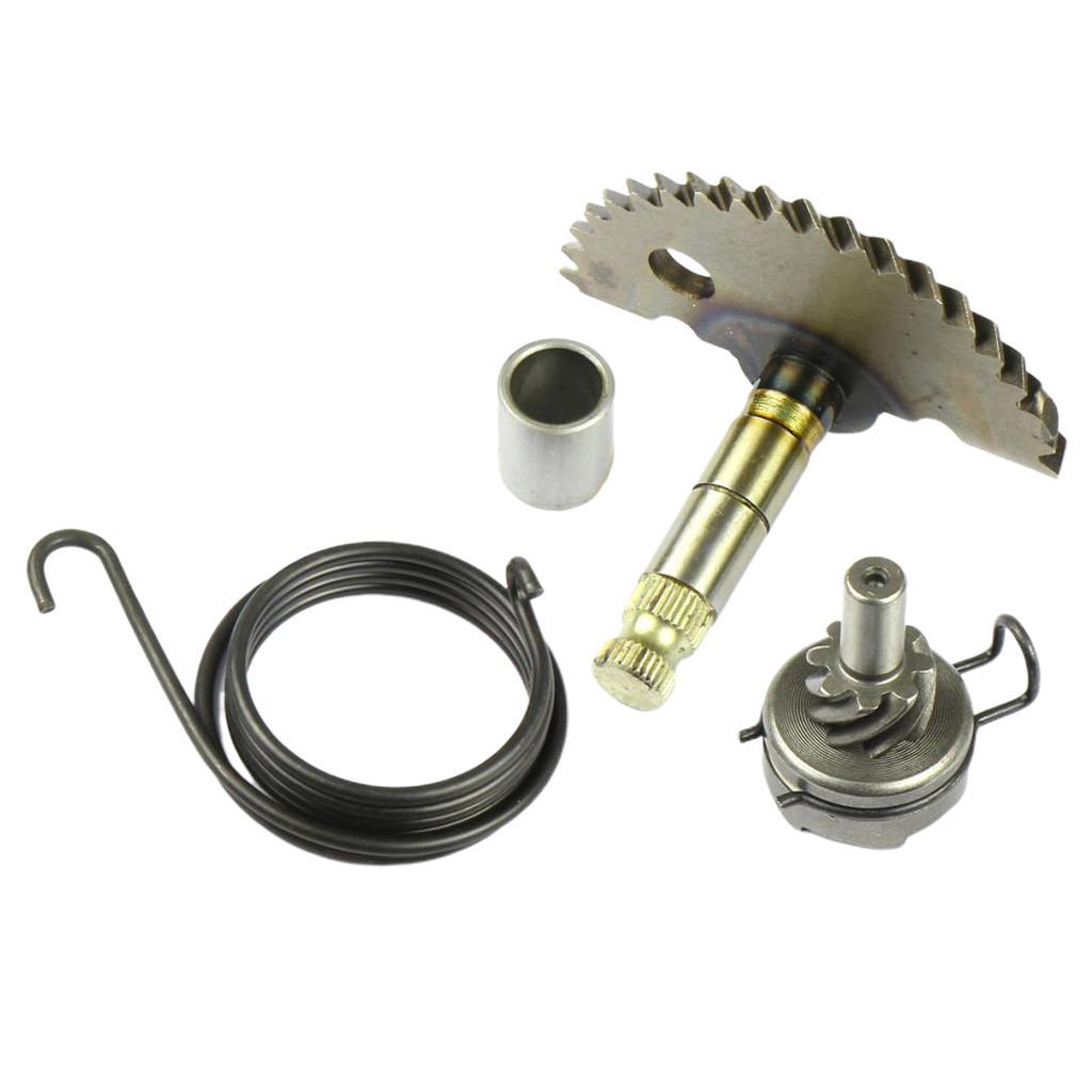KICK START KIT COMPLETE GEAR SHAFT SPRING PINION for GY6 50cc 80cc Scooter ATV