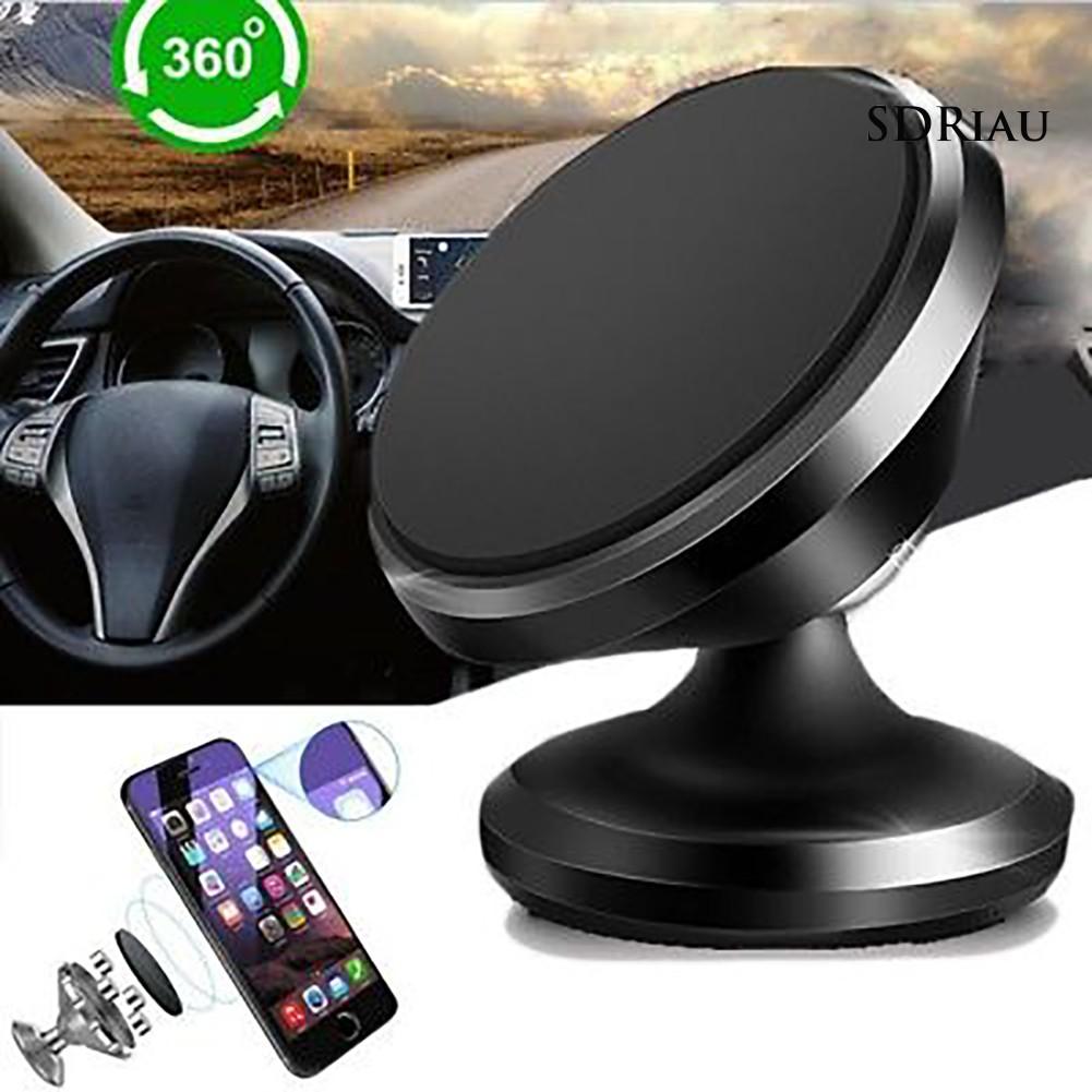 Giá Đỡ Điện Thoại Nam Châm Gắn Xe Hơi Xoay 360 Độ Tiện Dụng