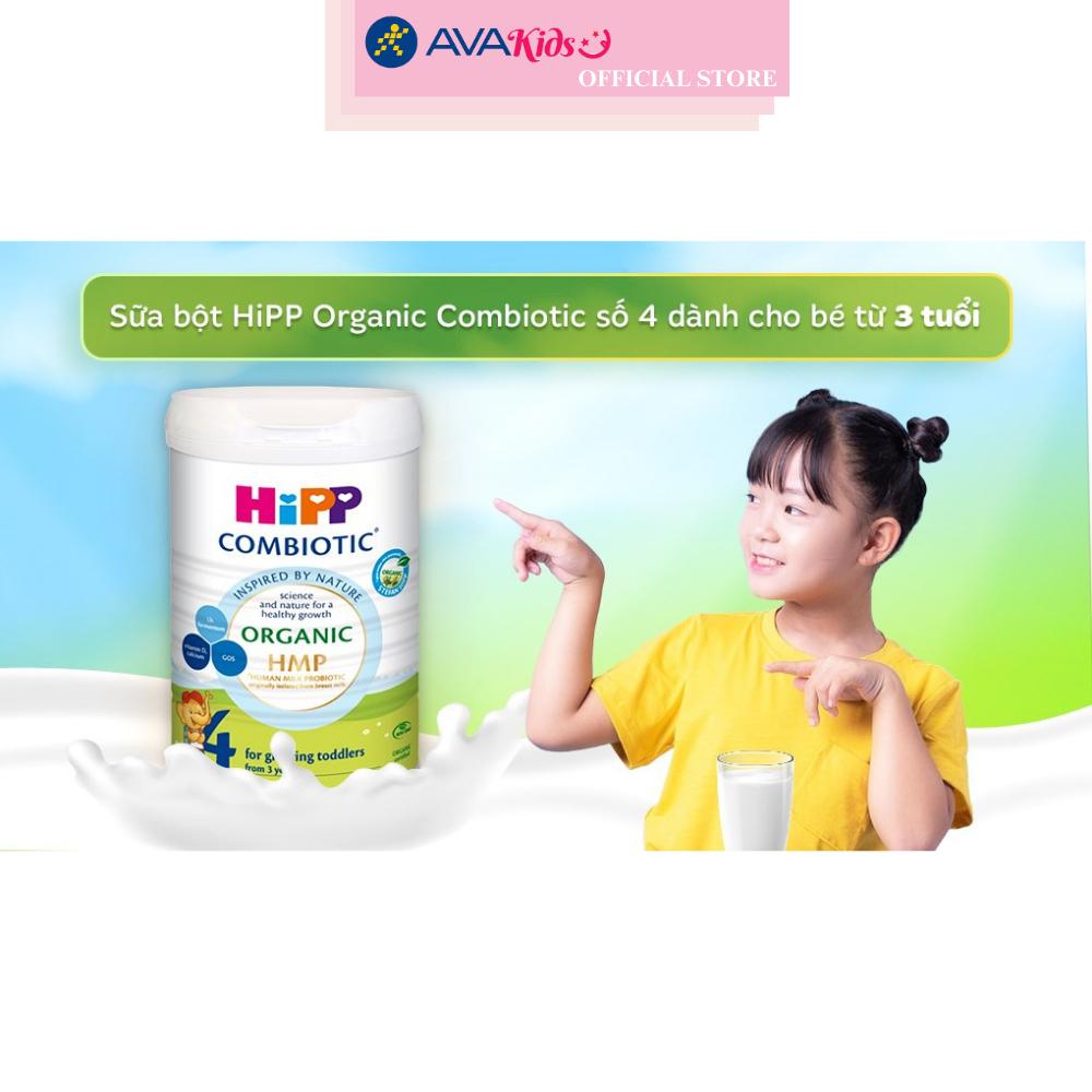 Sữa bột HiPP Organic Combiotic số 4 800g (từ 3 tuổi)