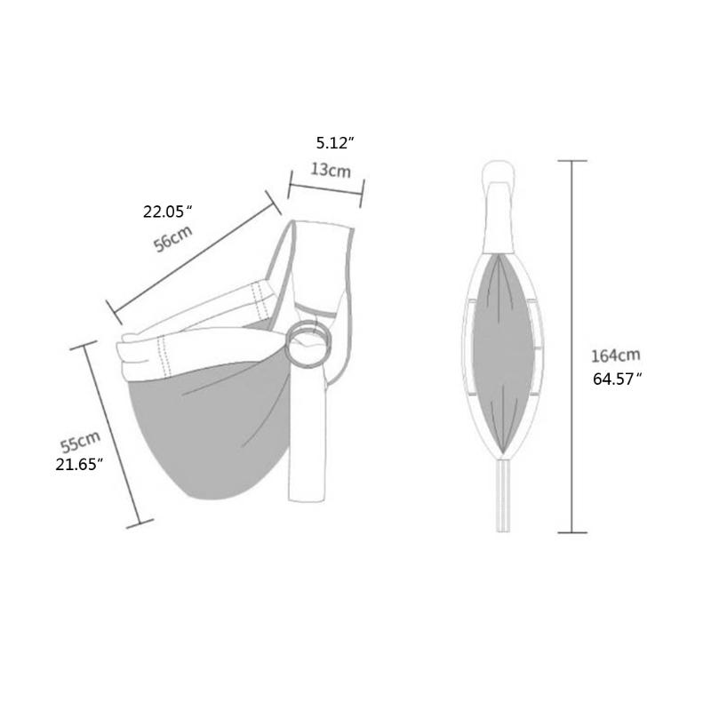 Em Bé Sling Trẻ Sơ Sinh Bọc Hipseat Cho Con Bú Sinh Điều Dưỡng Da Ba Lô Cho Ăn Sling Dễ Dàng Mặc Cho Bé Sơ Sinh