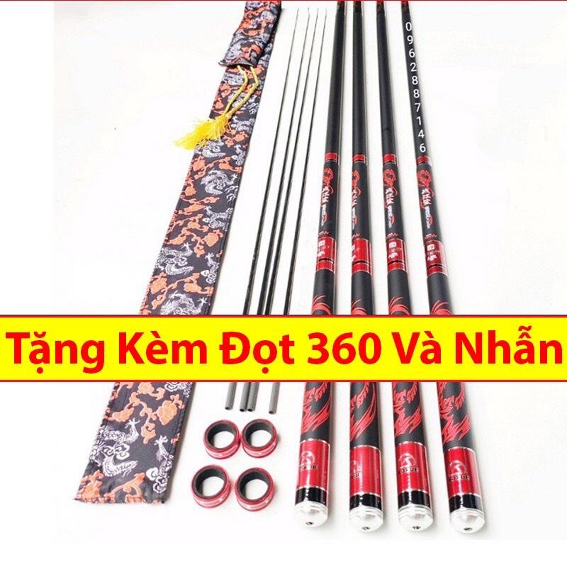 Cần Câu Tay Xích Long Tặng Kèm Nhẫn Cần Và Ngọn Phụ - Đại Lý Đồ Câu Cá NORA