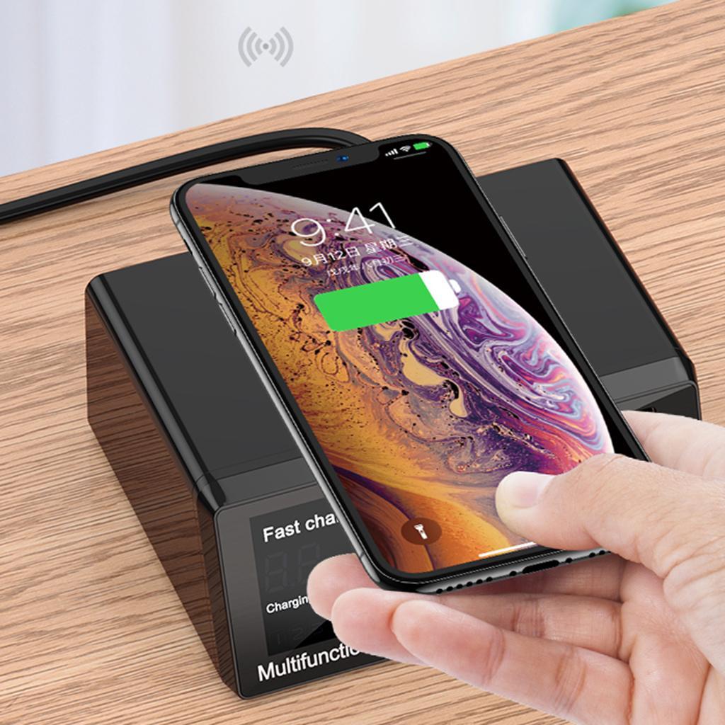 Wireless Charging Station 8 Ports USB Charger Quick Charge 3.0 HUB AU Plug