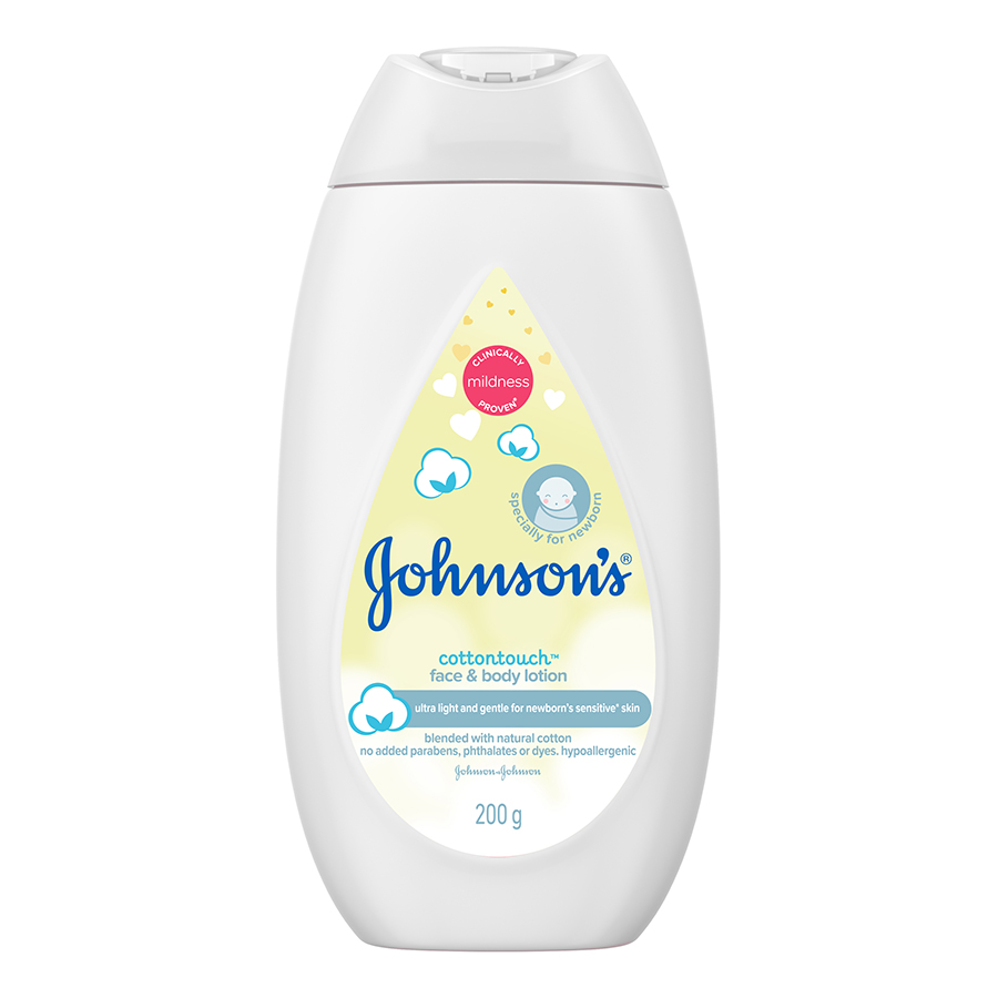 Sữa dưỡng ẩm Johnson's Baby mềm mịn (200ml)