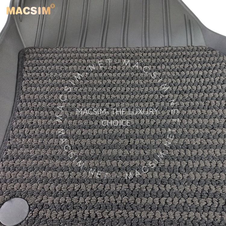 Thảm lót sàn ô tô 2 lớp cao cấp dành cho xe Audi Q3 2019+ nhãn hiệu Macsim 3w chất liệu TPE