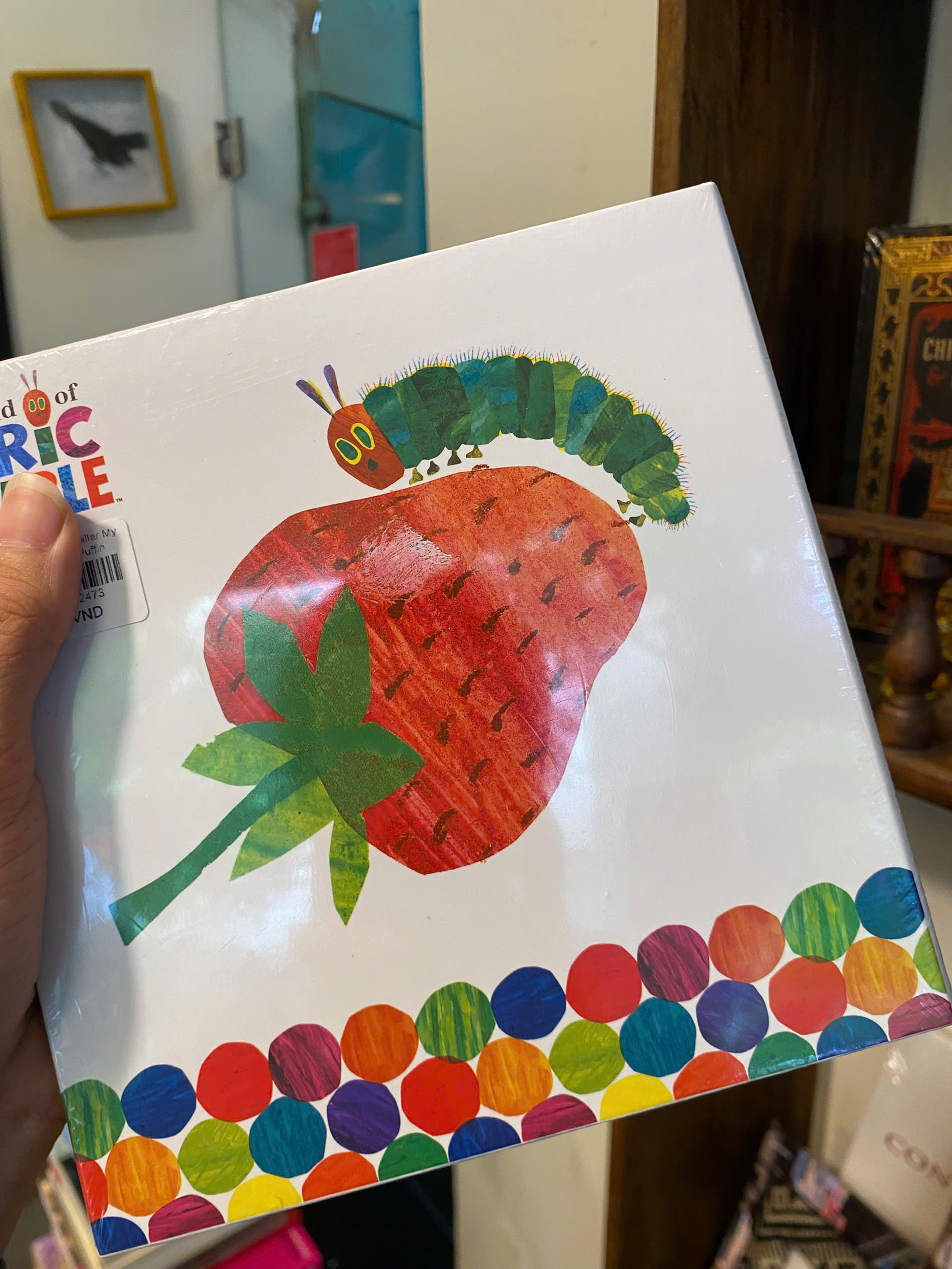 Sách - The Very Hungry Caterpillar My First Library by Eric Carle - Ngoại văn Thiếu nhi Nhập khẩu