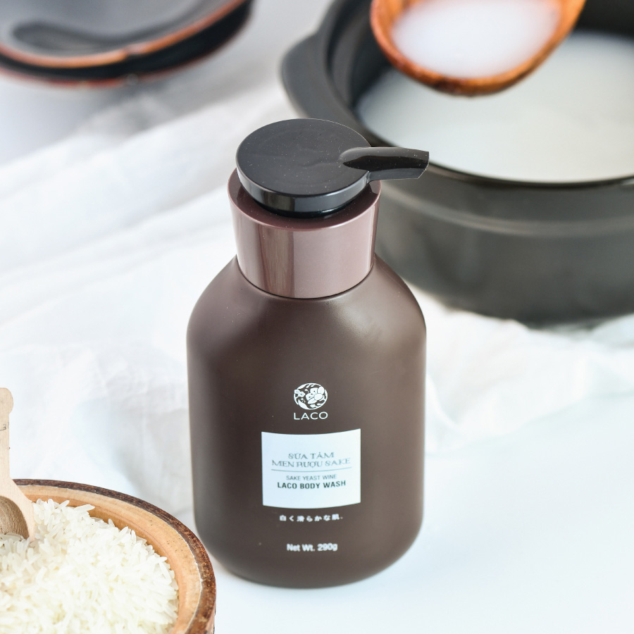 SỮA TẮM TRẮNG DA LACO MEN RƯỢU SAKE CHÍNH HÃNG