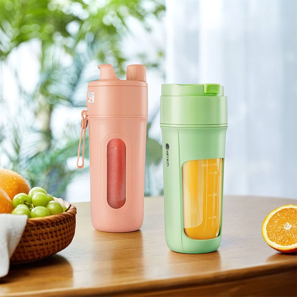 Máy xay sinh tố mini không dây Elmich BLE-3889 BLE-3890 340ml, Hàng chính hãng, chống thấm - JoyMall