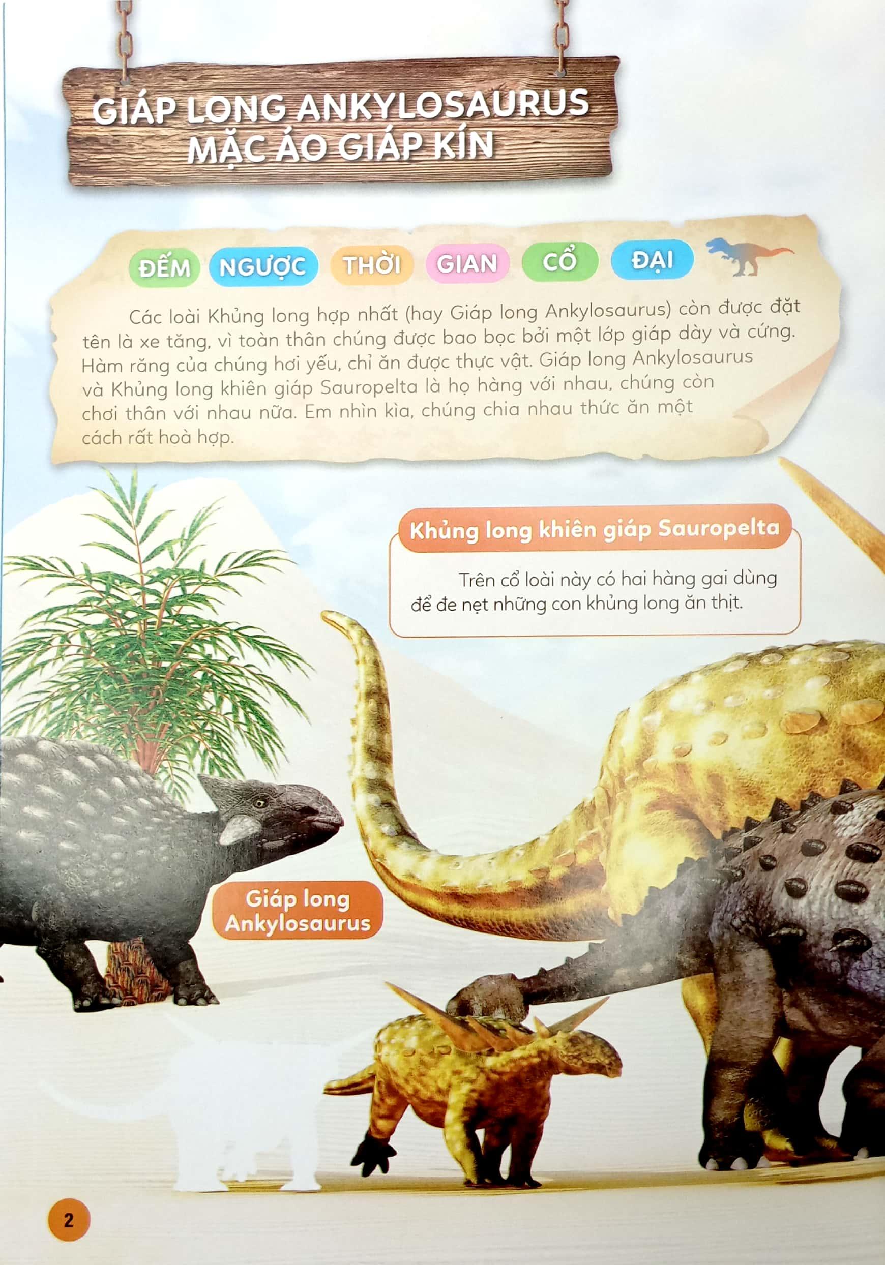 Vừa Học Vừa Chơi - Sticker Khủng Long - Thời Đại Khủng Long