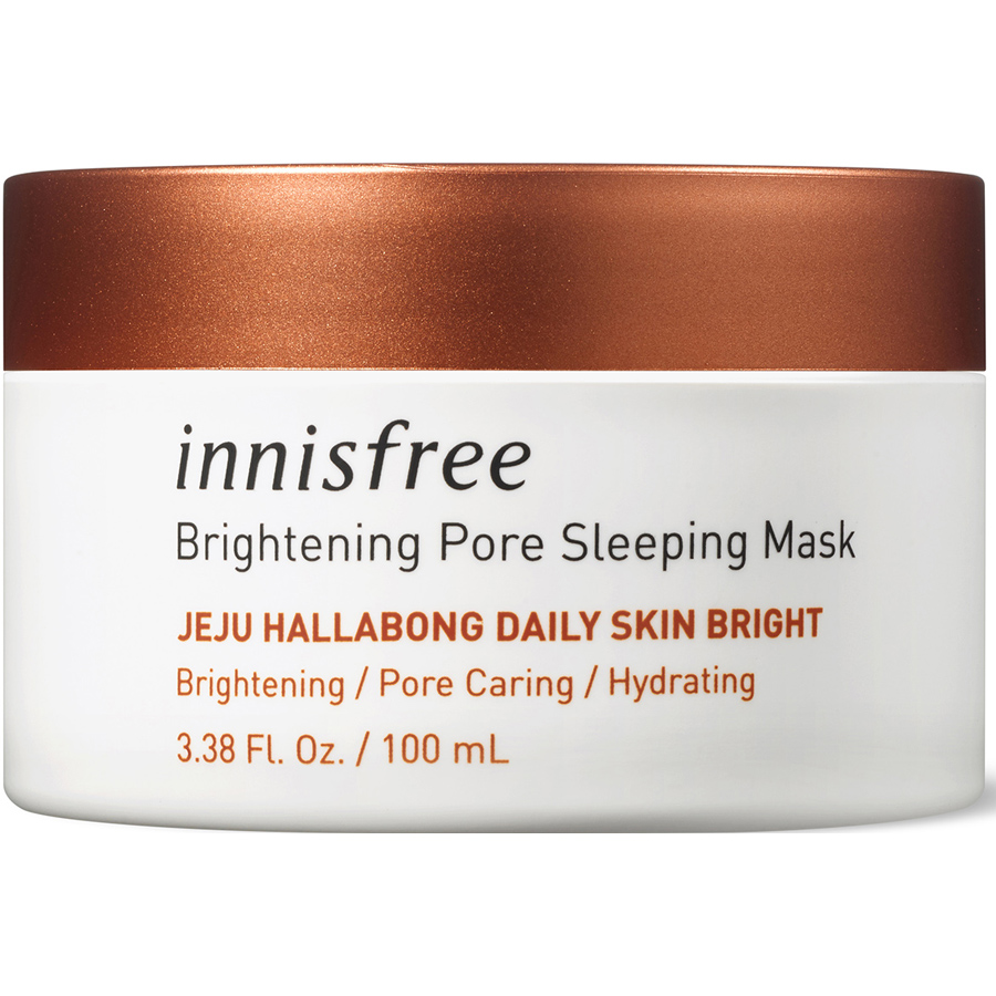 Mặt Nạ Ngủ Dưỡng Sáng Da 3 Trong 1 Innisfree Brightening Pore Sleeping Mask (100ml)