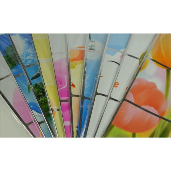 Decal dán bếp tráng nhôm cách nhiệt size lớn - Hoa TULIP