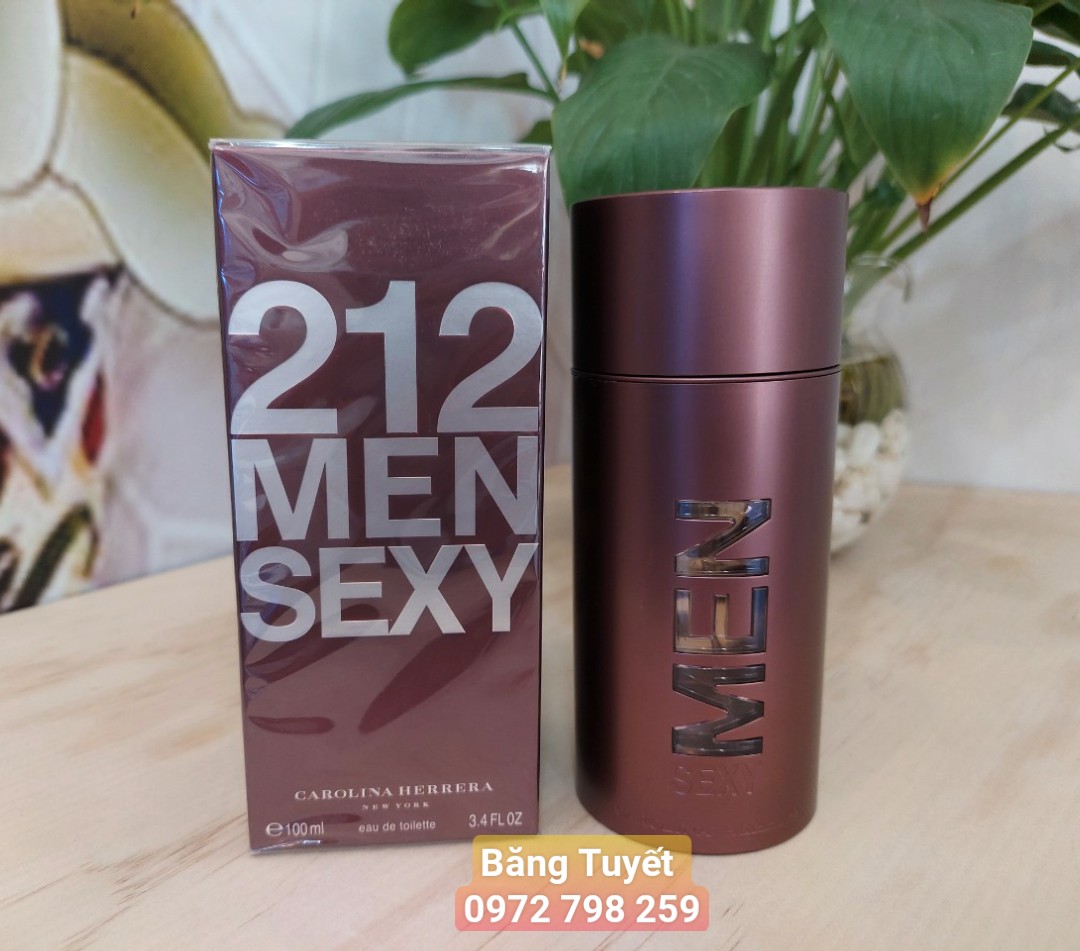 Nước Hoa Nam Carolina Herrera 212 Sexy Men 100ml