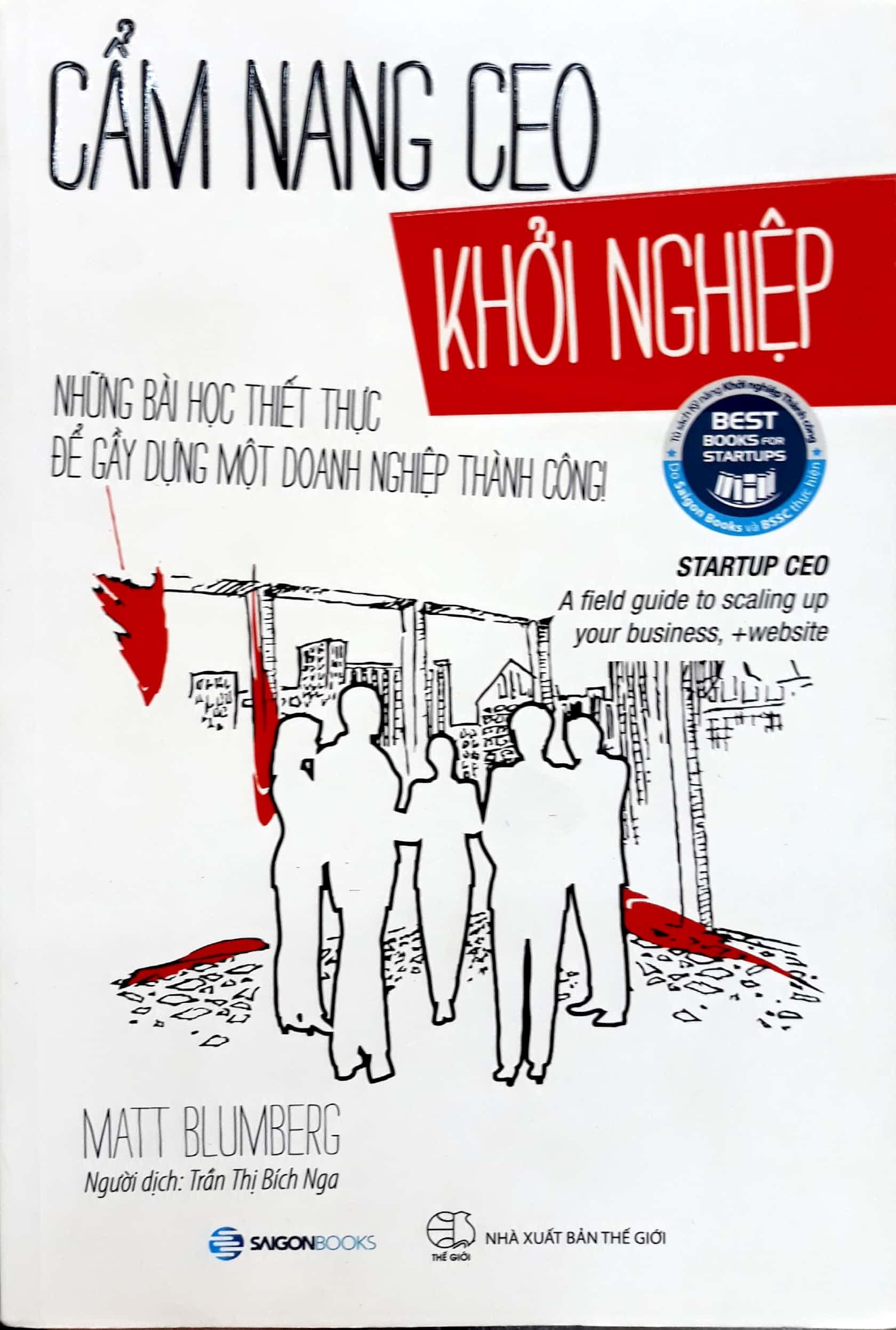 Sách Cẩm Nang CEO Khởi Nghiệp