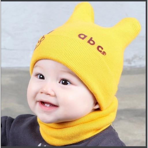 1 Mũ len ABC cực ấm cho bé từ 3-18 tháng mẫu cực mới