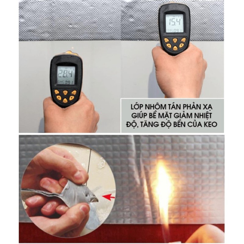 Băng Keo Chống Thấm x2000 Dài 5 Mét Băng Keo Siêu Dính Chống Thấm Dột, Dán Tường, Dán Mái Tôn, Dán Ống Nước