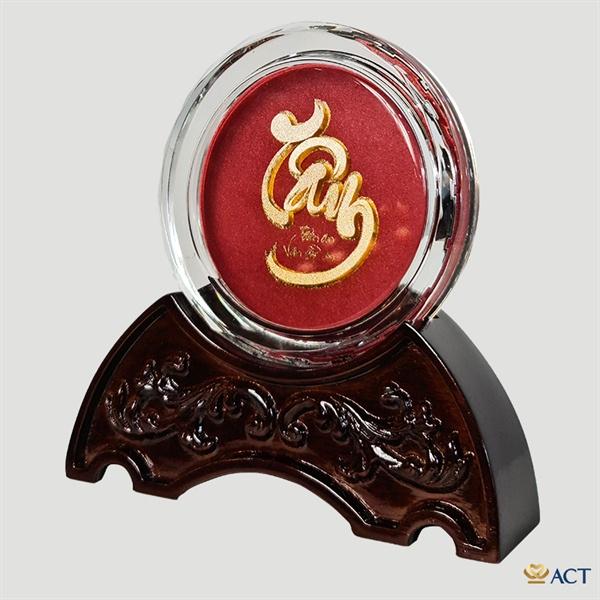 Quà tặng Chặn Giấy Chữ Tâm