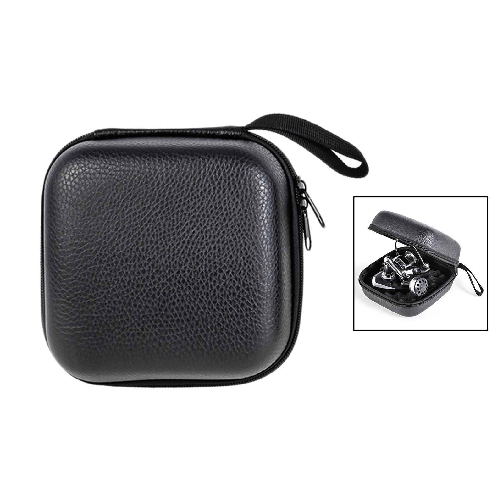 Portable EVA Fishing Reel Bag Shockproof Waterproof Reel Protective Case Fishing Tackle Storage Case for Fishing Reels