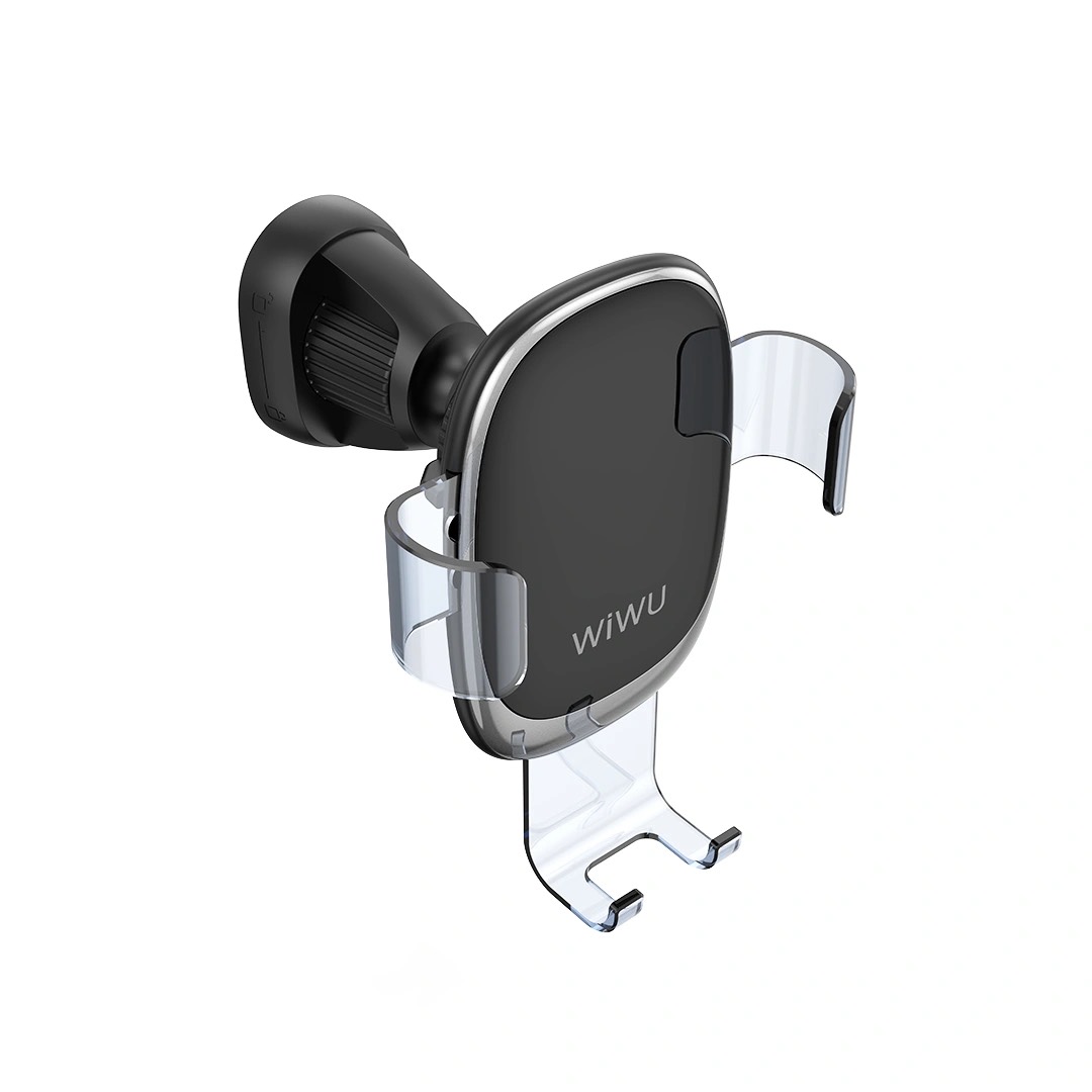 Giá đỡ Wiwu CH010 Car Mount cho điện thoại trên ô tô thiết kế móc đuôi nâng cấp hỗ trợ vững chắc - Hàng chính hãng