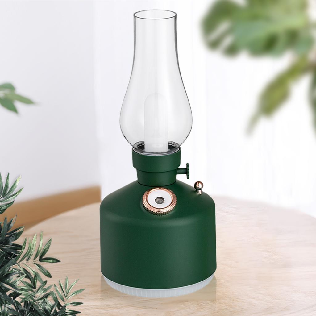 LED 280ml Air Humidifier  Essential Oil  Diffuser Night Light Green