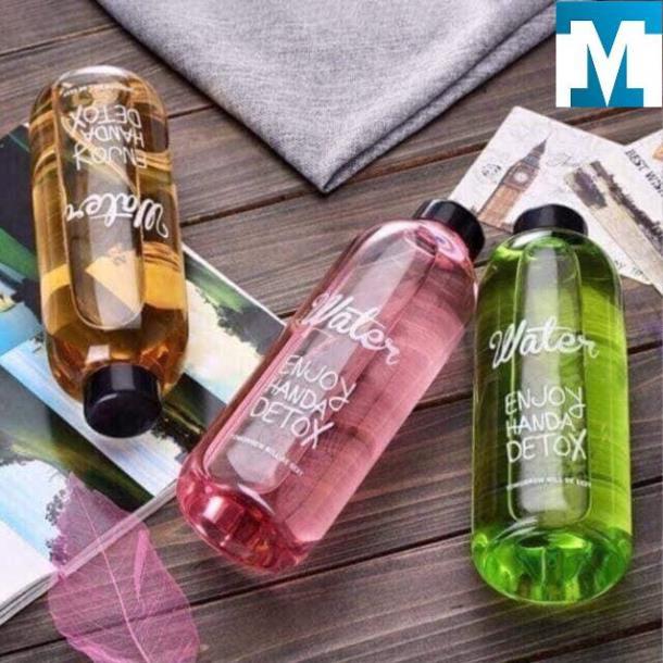 Bình nước detox 1000ml kèm túi đựng