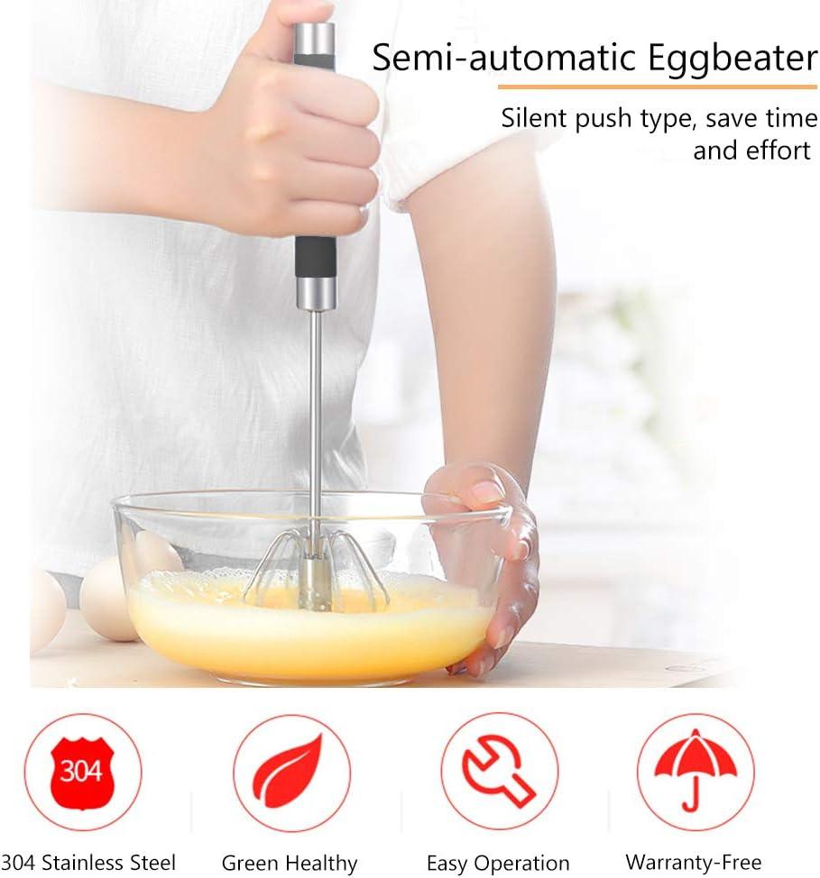 Máy Đánh Trứng Bằng Tay Thép Không Gỉ Chống Rỉ Bền Có Thể Xoay Lý Tưởng