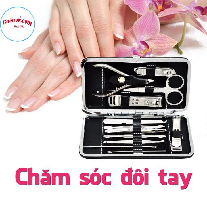 Combo 10 Bộ Kềm Cắt Móng Tay 12 Món Tiện Dụng 00087